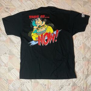 jerzees vintage 1996 rare wacky racing cartoon network black nascar tee size 2x